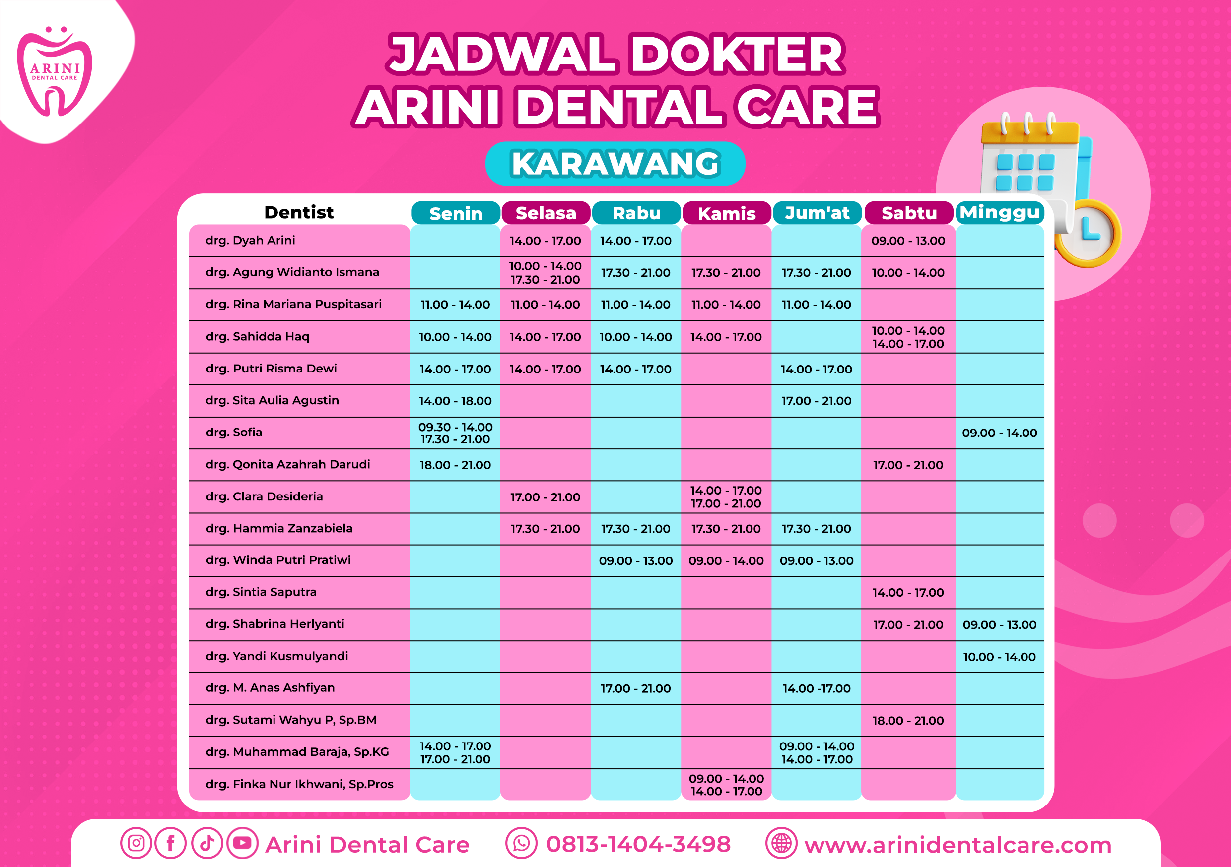 Jadwal Dokter KRW 06-2025