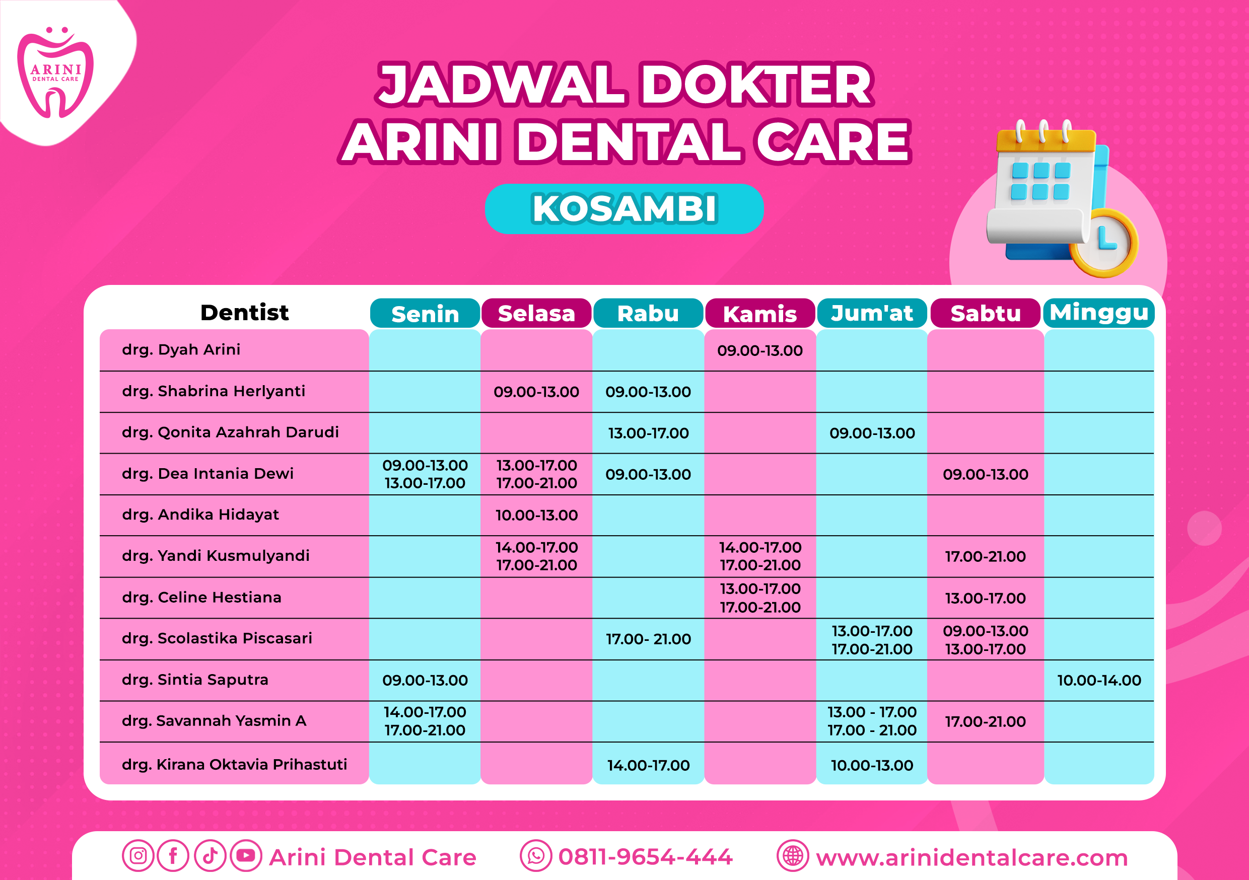 Jadwal Dokter KSMB 07-2025 Jadwal Dokter KSMB 07-2025